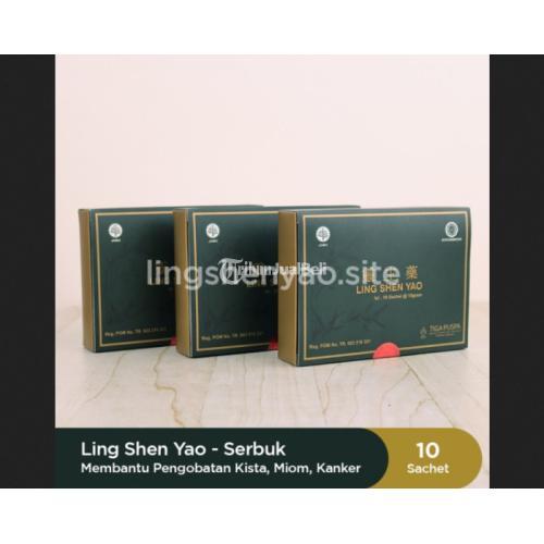 Promo 3 Box - Ling Shen Yao Serbuk - Obat Herbal Kista - Lingshenyao