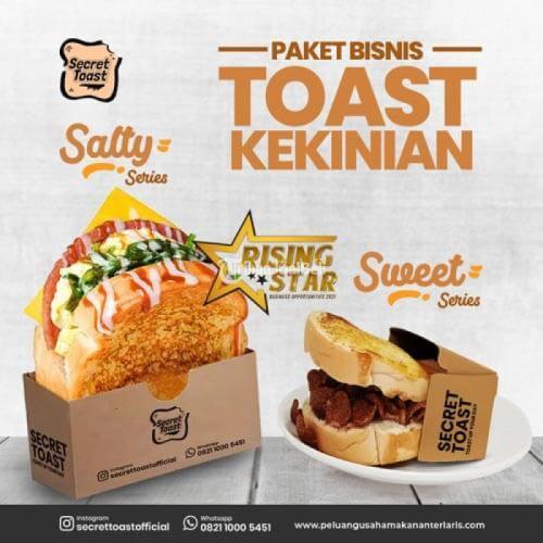 Paket Bisnis Makanan Terlaris Secret Toast