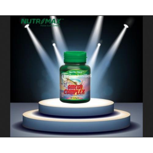 OMEGA COMPLEX NUTRIMAX ISI 30 SOFTGEL FISH OIL VITAMIN E JANTUNG