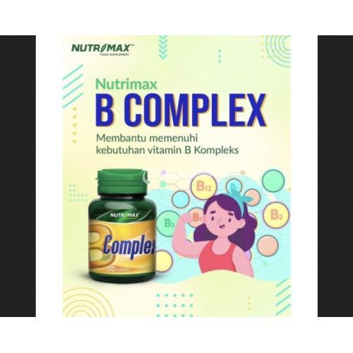 B Complex Nutrimax Isi 30 Tablet Di Jakarta Pusat - Tribun JualBeli