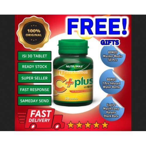 C+ PLUS NUTRIMAX ISI 30 TABLET VITAMIN C DAN ZINC DAYA TAHAN TUBUH