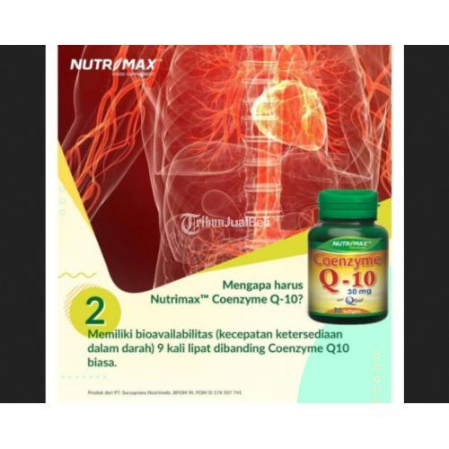 COENZYME Q-10 30 MG NUTRIMAX ISI 30 SOFTGEL VITAMIN ANTIOKSIDAN