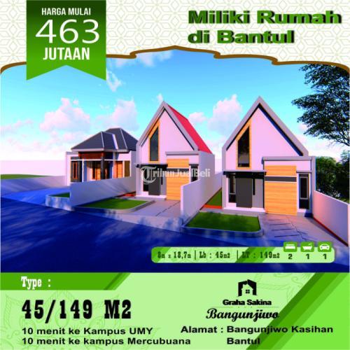 Dijual Rumah Siap Huni Model Scandinavian di Bangunjiwo Kasihan Bantul - Jogja