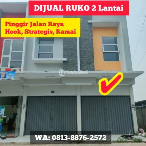 Dijual Ruko 2 Lantai, Serpong Garden 2. Pinggir Jalan Raya, Ramai dan Strategis