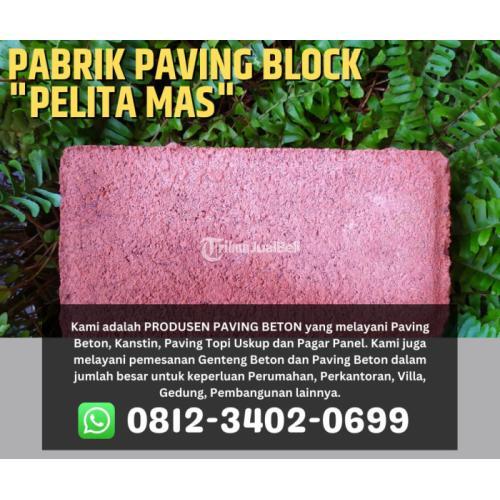 Jual paving block anti banjir