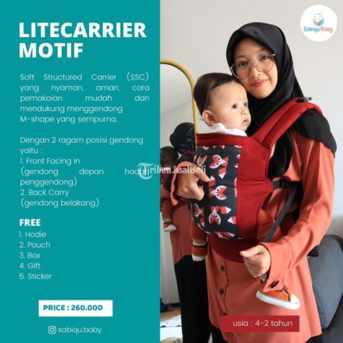 Gendongan Bayi Litecarrier Cuddleme Lampung - Metro