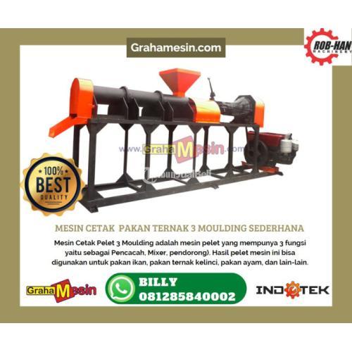 MEISN CETAK PAKAN TERNAK 3 MOULDING SEDERHANA MALANG