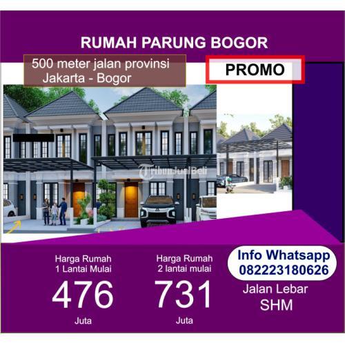 Dijual Rumah Perumahan 2 Lantai Mulai Tipe 64/60 Strategis di Parung - Bogor