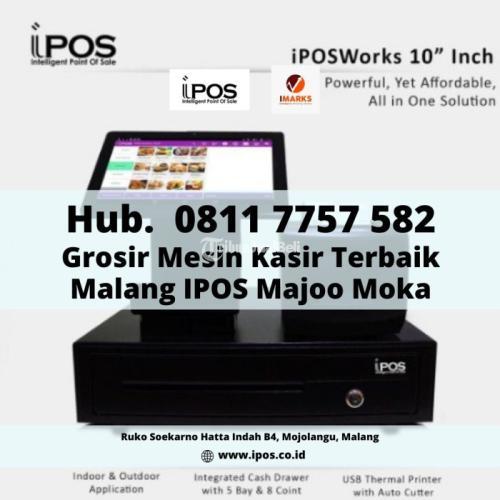 Mesin Cash Resgister POS Lengkap Murah Untuk UMKM di Malang IPOS Majoo Moka