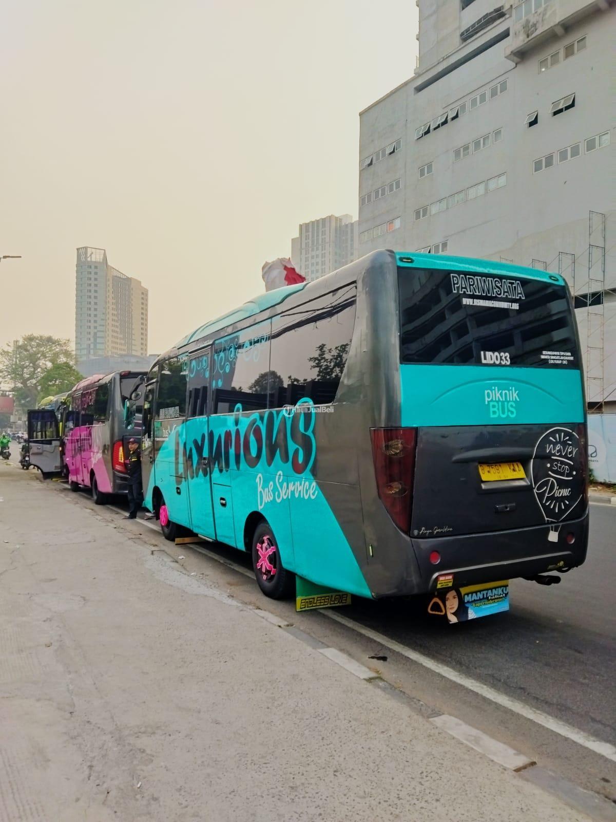 Bus Medium Second Mitsubishi Carter PS 136 Jok Rimba Kencana 29 Seat  Depok