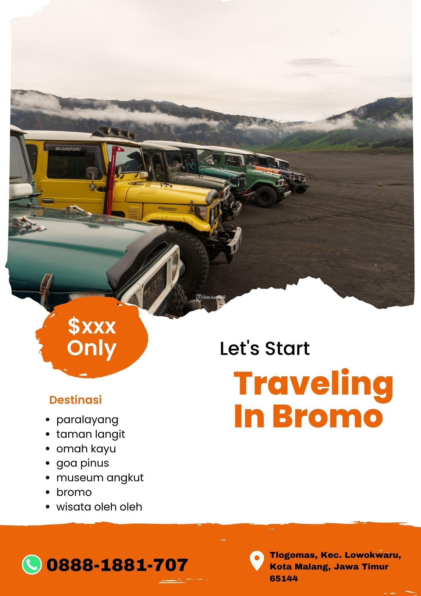 paket bromo indonesia travel di malang