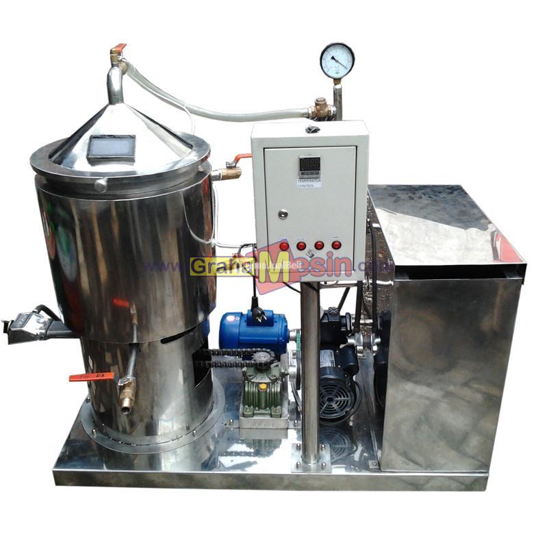 Mesin Evaporator Vacum Mengurangi Kadar Air Minyak dan Madu