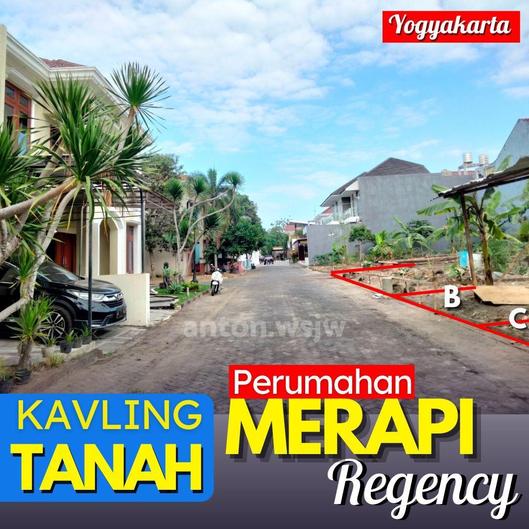 Dijual Tanah Kavling Jogja Lt 191m2 Dalam Perum Merapi Regency Jl Kaliurang - Sleman