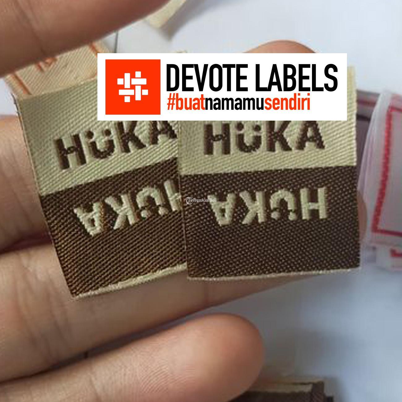 Percetakkan Label Woven Damask Barito Kuala PT Devote Labelindo