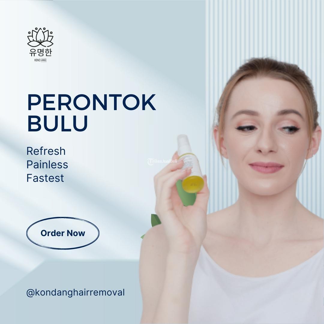 Waxing Bulu Pubis Langsung Rontok Kondang Hair Removal Spray di Kota Pasuruan