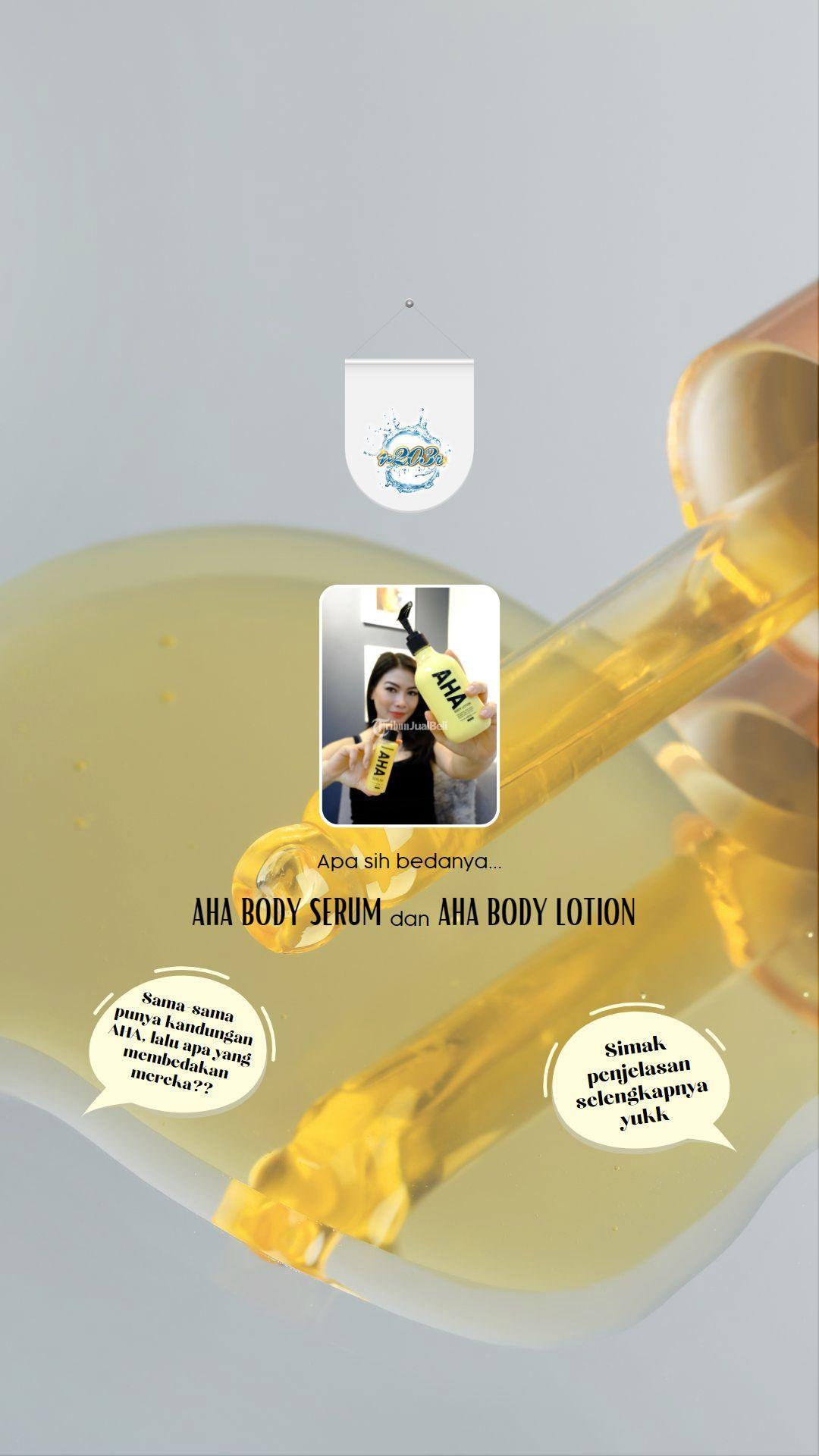 Distributor AHA  Body Lotion Body Serum