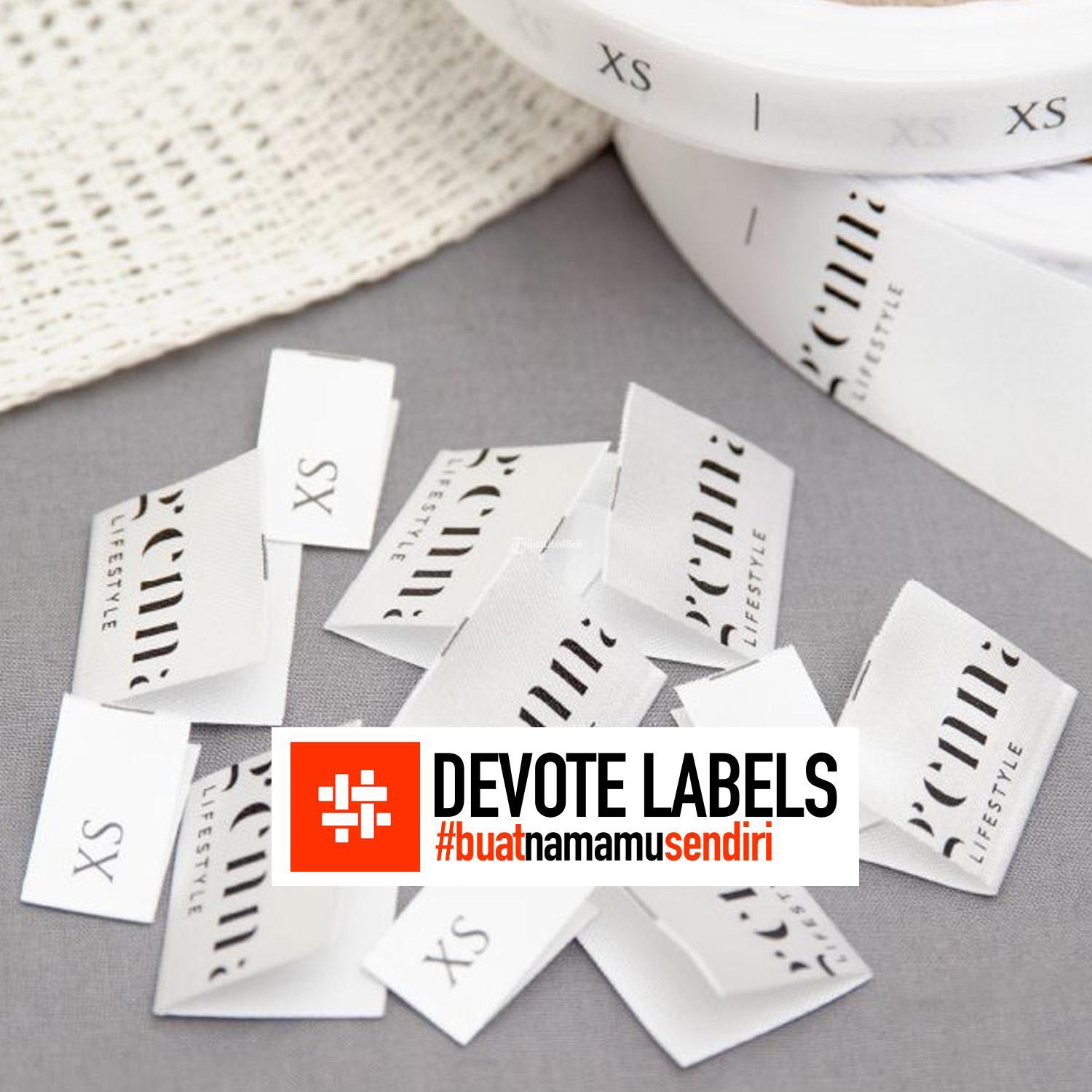 Label Satin Bogor Devote Labels