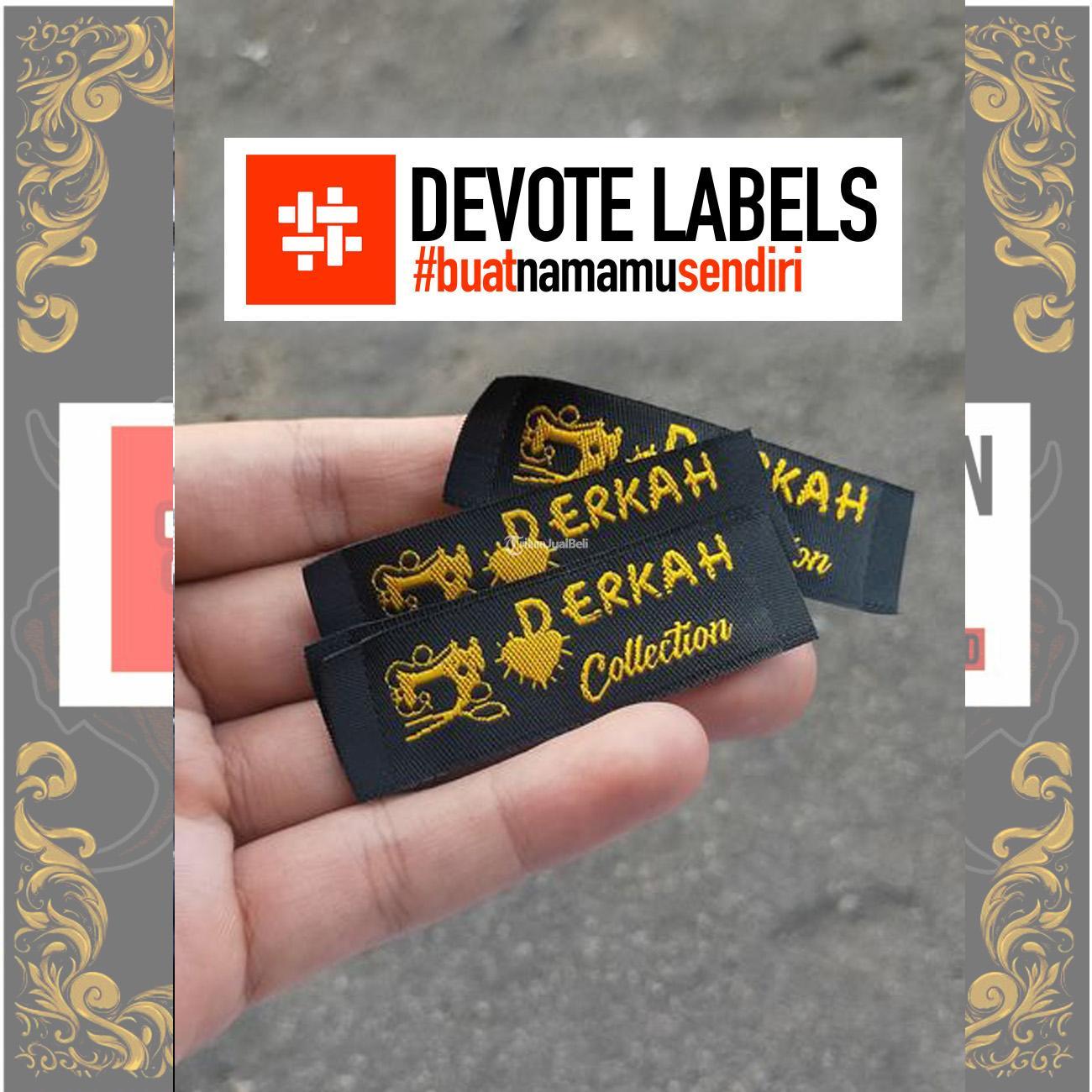 Label Bordir Woven Ciamis PT Devote Labelindo