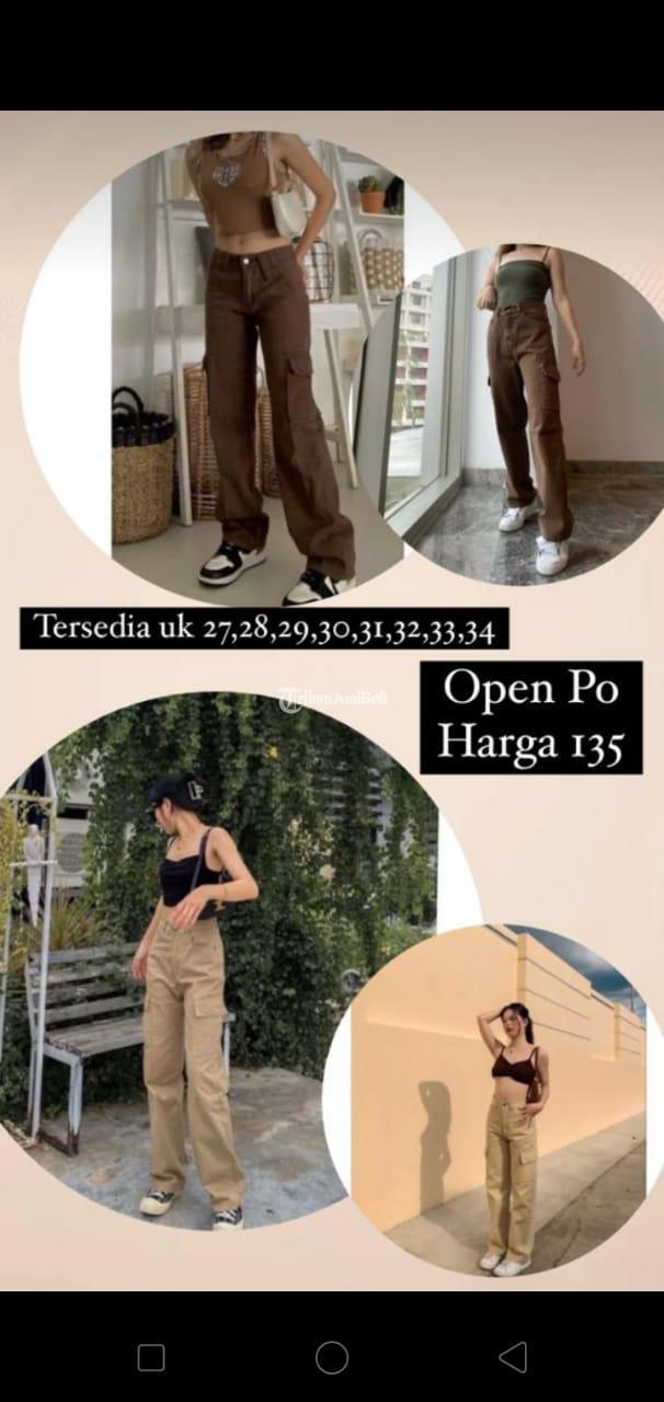 Celana Panjang Jeans Wanita Sikka Flores NTT