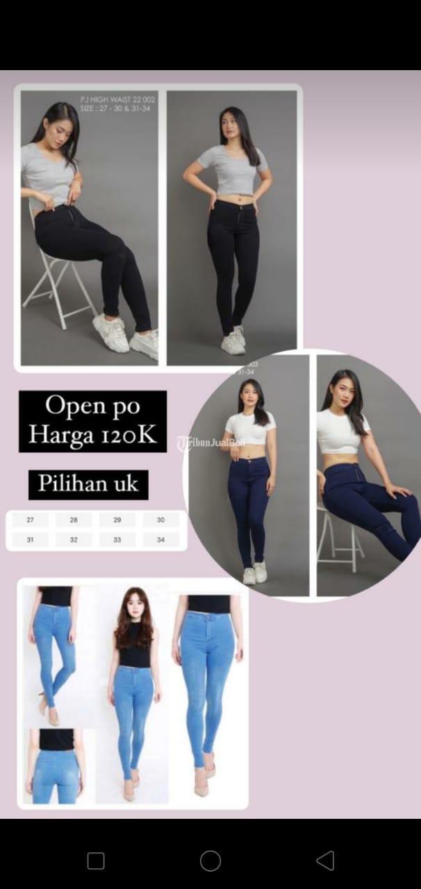 Celana Panjang Jeans Wanita Sikka Flores NTT