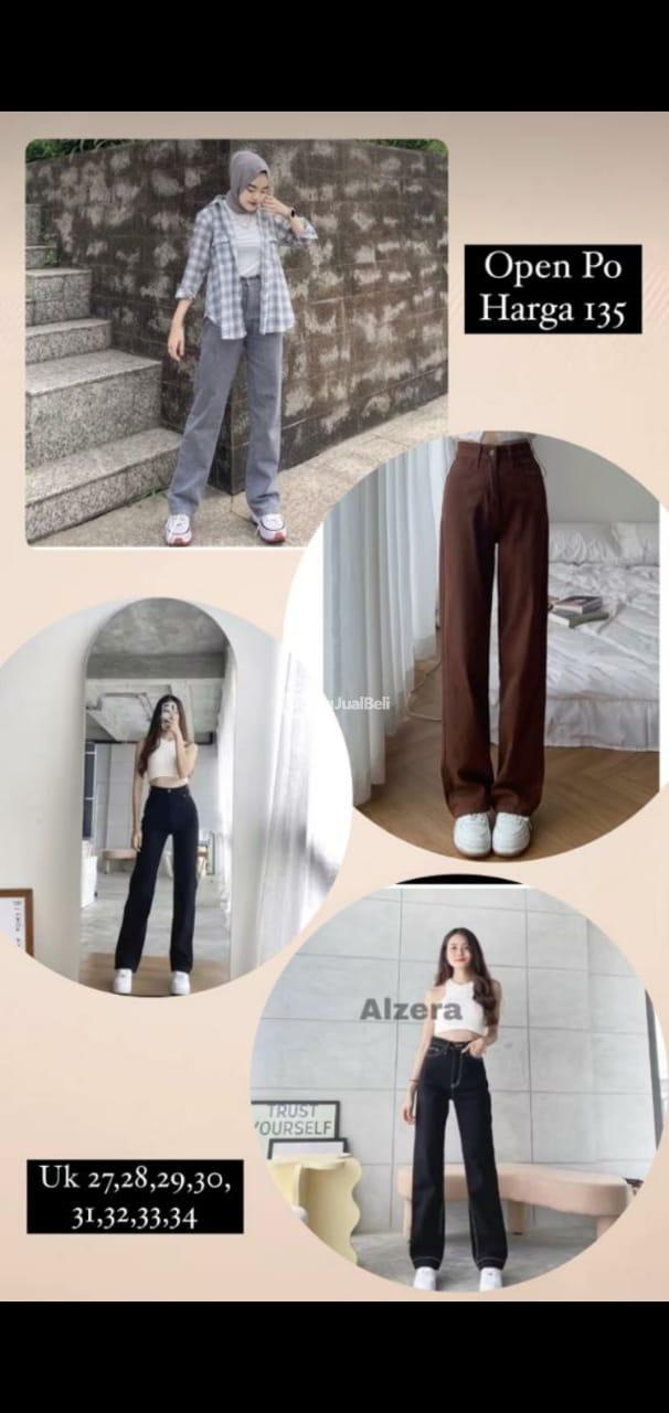 Celana Panjang Jeans Wanita Sikka Flores NTT