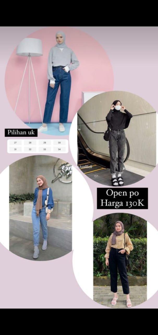 Celana Panjang Jeans Wanita Sikka Flores NTT
