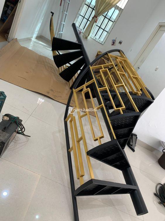 Pembuatan Tangga Besi yang Kuat dan Estetis untuk Properti Anda di Tuban