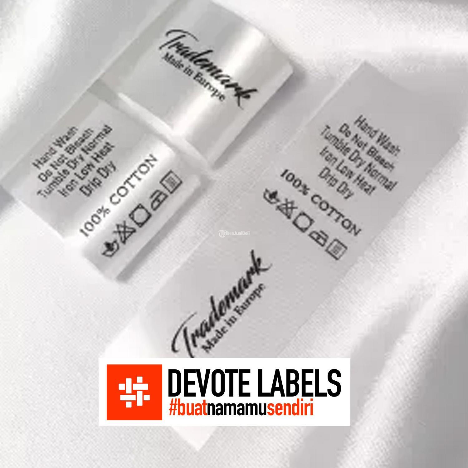 Label Satin Bandung Devote Labels