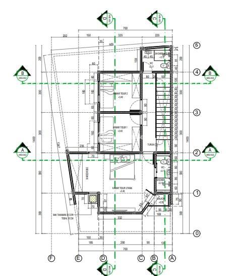 Dijual Rumah Mewah Baru 2LT Tipe 123/100 Baru di Cigadung Dago - Bandung Kota