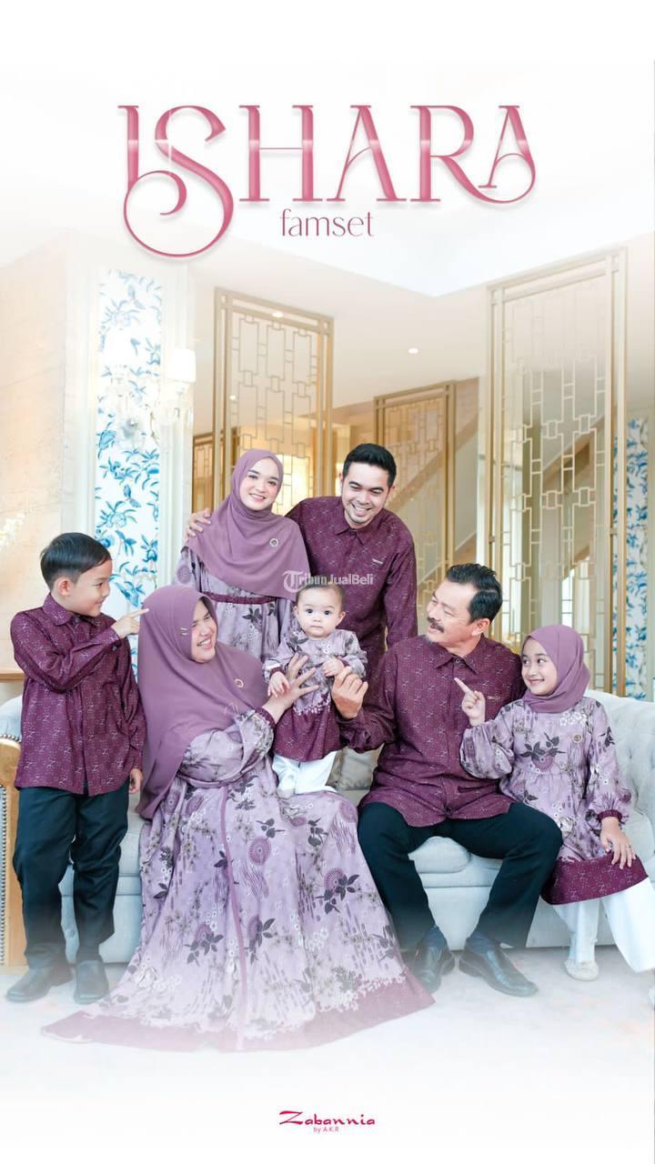 Distributor Baju Gamis Sarimbit Terbaru Zabannia Blitar Jatim