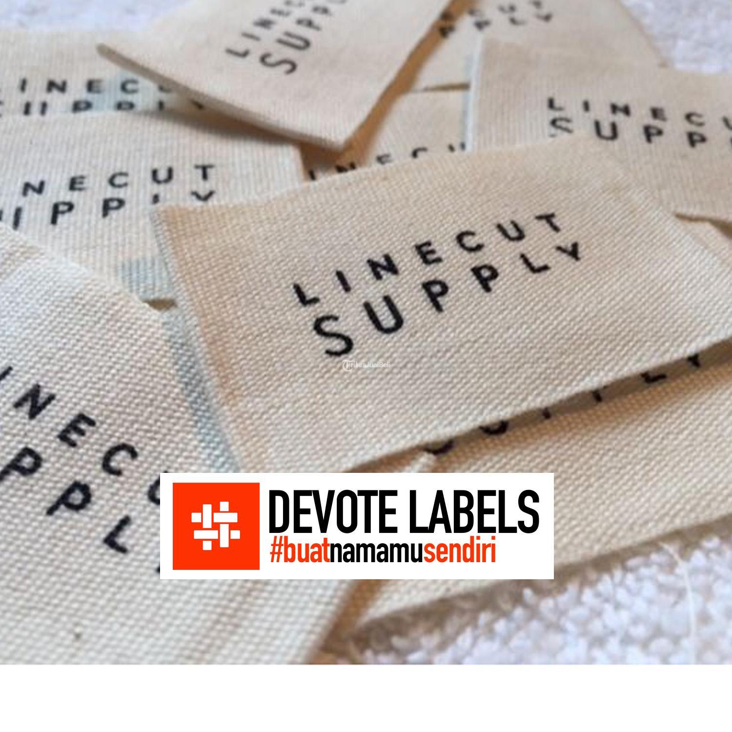 Produsen Label Tafeta Garut Devotelabels