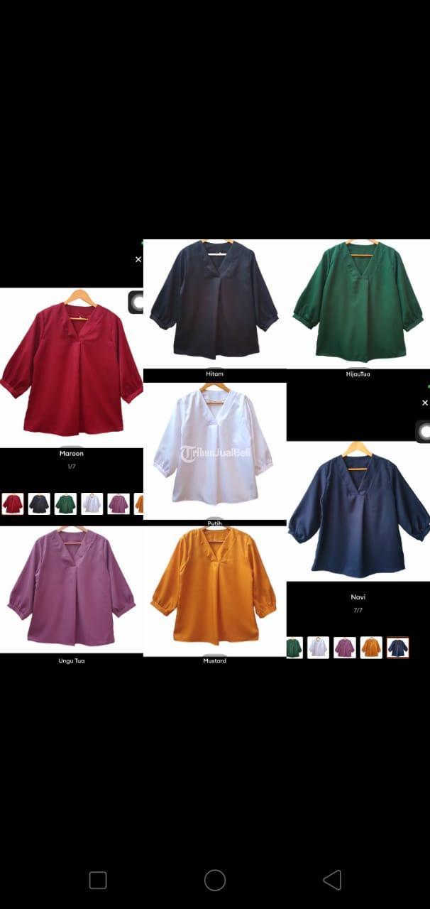 Baju Wanita Berbagai Model Ukuran Dan Warna Maumere Flores NTT Sikka