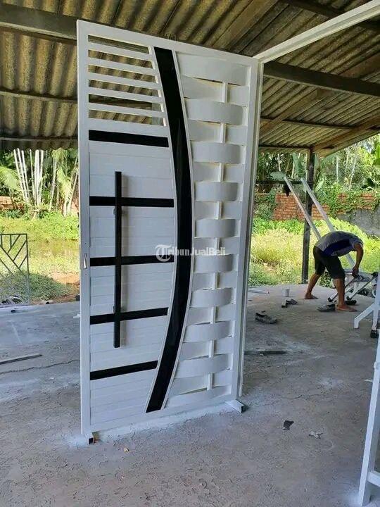 Jasa Pembuatan Pintu Garasi Service Folding Gate 2, Pintu Sliding 3 Dan