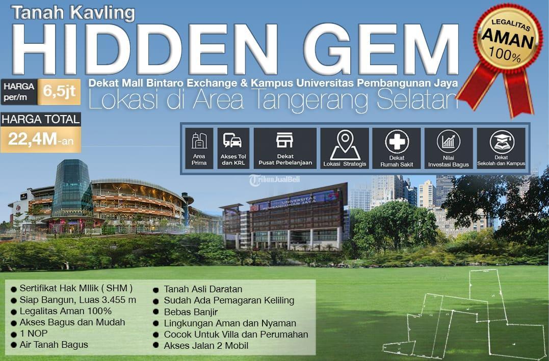 Lahan Potensial Dekat Citra Garden Bintaro Tangerang Selatan