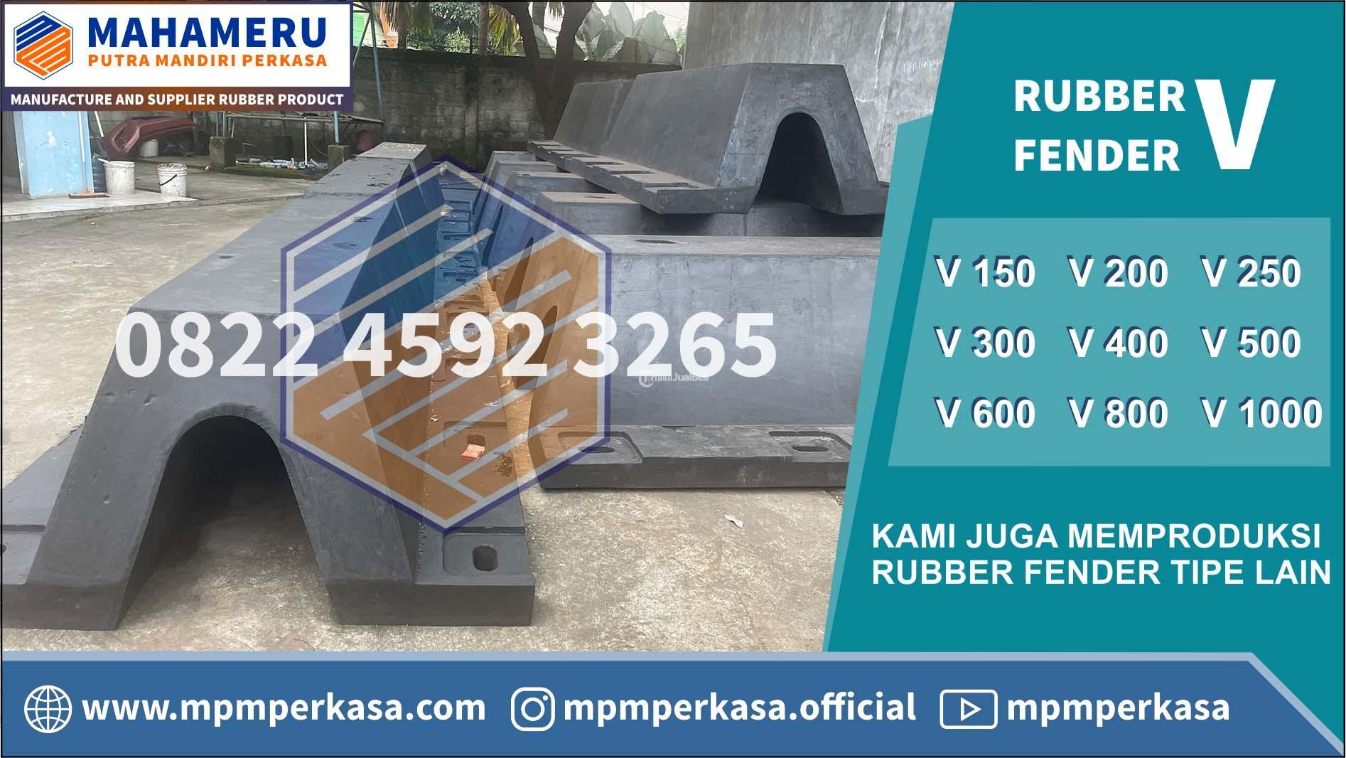 Produsen Rubber Fender Tipe V 500H L 1000  3500 Berkualitas di Bengkulu