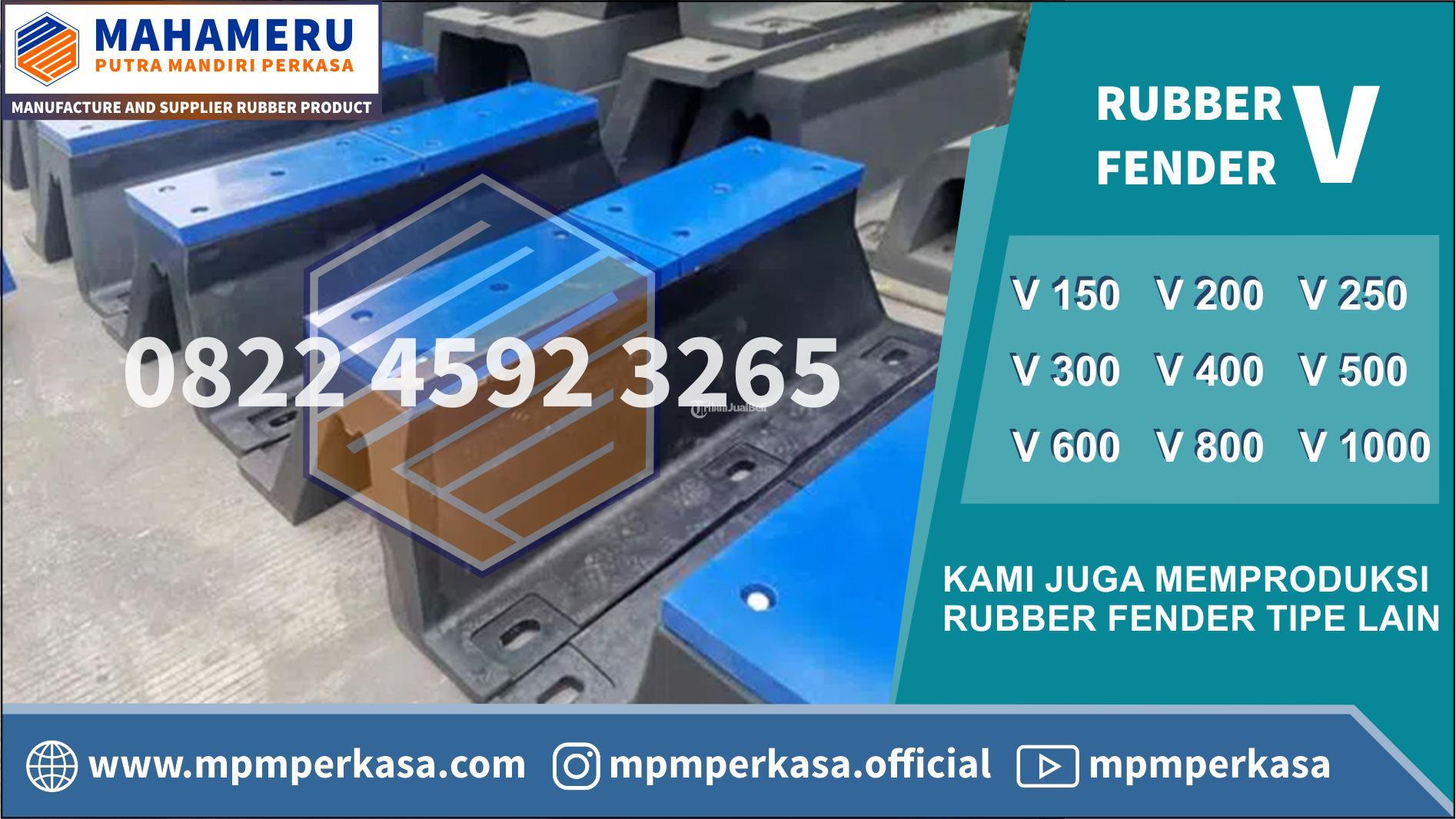 Karet Dermaga Tipe V 600H  1500L Kep Karimun