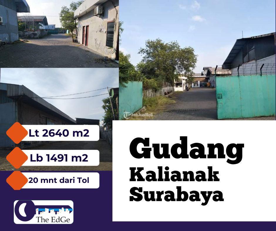Gudang Kalianak Surabaya 20 menit dari Tol