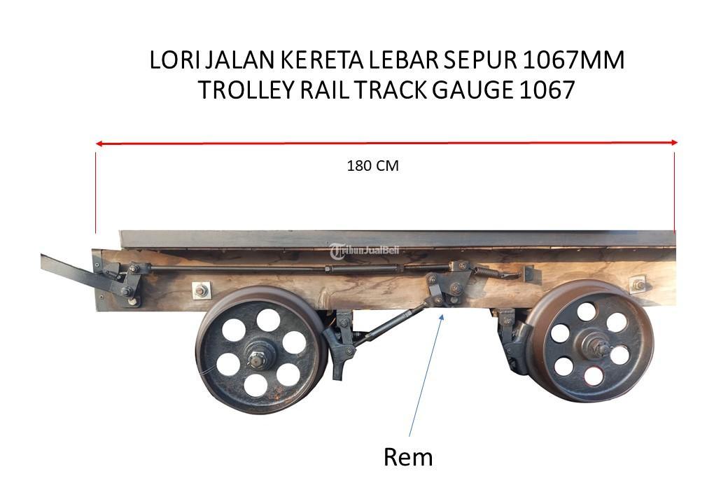 Lori untuk Jalan Rel Kereta Api 1067MM  Bekasi Kota