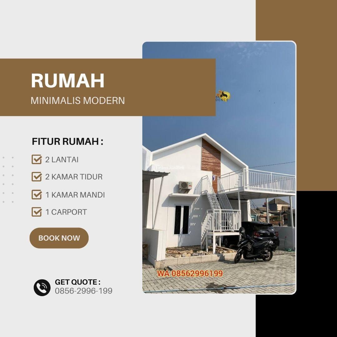 Rumah Minimalis Bertingkat Modern SHM 2 Kamar Tidur