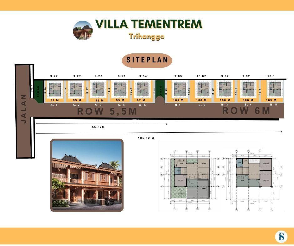 Dijual Rumah Mewah Tipe 110/94 Legalitas SHM 3KT 2KM Harga Terjangkau - Sleman