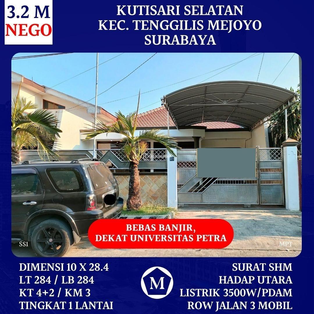 Rumah Kutisari Selatan Surabaya Harga Nego Bebas Banjir Row Jalan Lebar