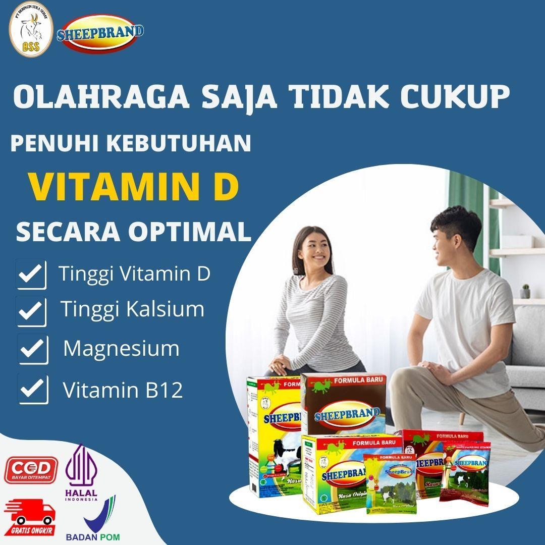 Susu Etawa Sheepbrand Kalsium Untuk Syaraf Kejepit Paket Box Di