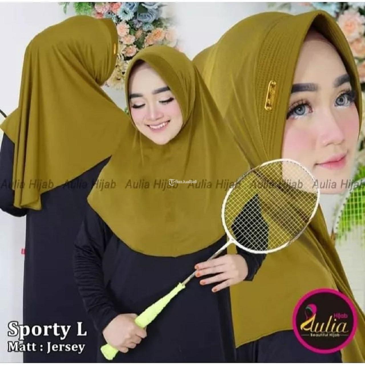 Jilbab Jersey Sport Akrilik Menutup Dada Nomiq Store di Jakarta Pusat ...