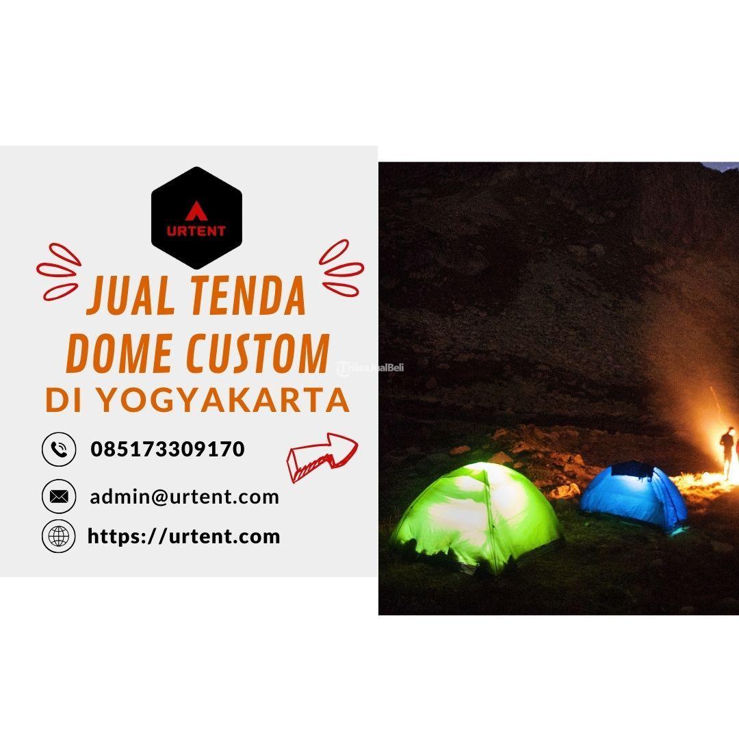 Tenda Dome Custom Double Layer Kapasitas 3 Orang