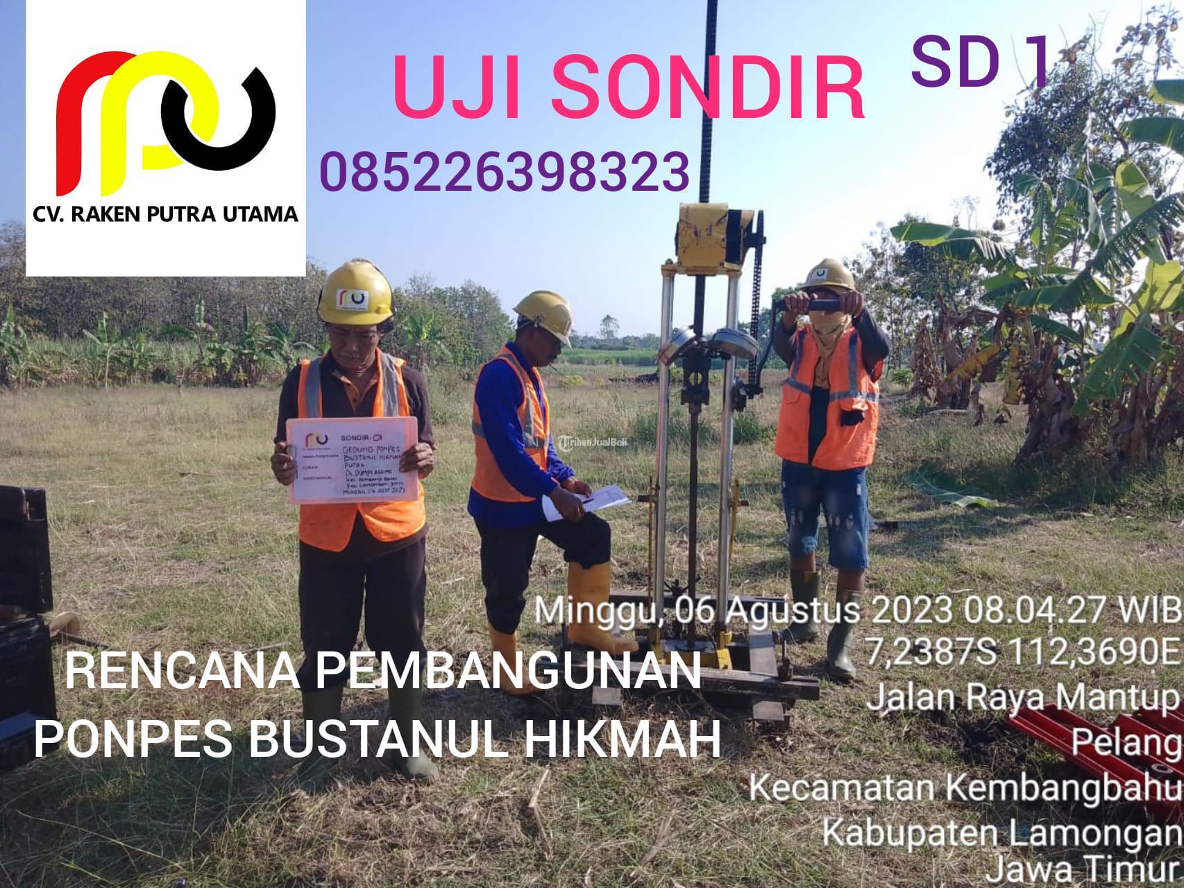 SONDIR SOIL TEST HAND BORE BOR SPT GROUTING GEOTEKNIK MURAH