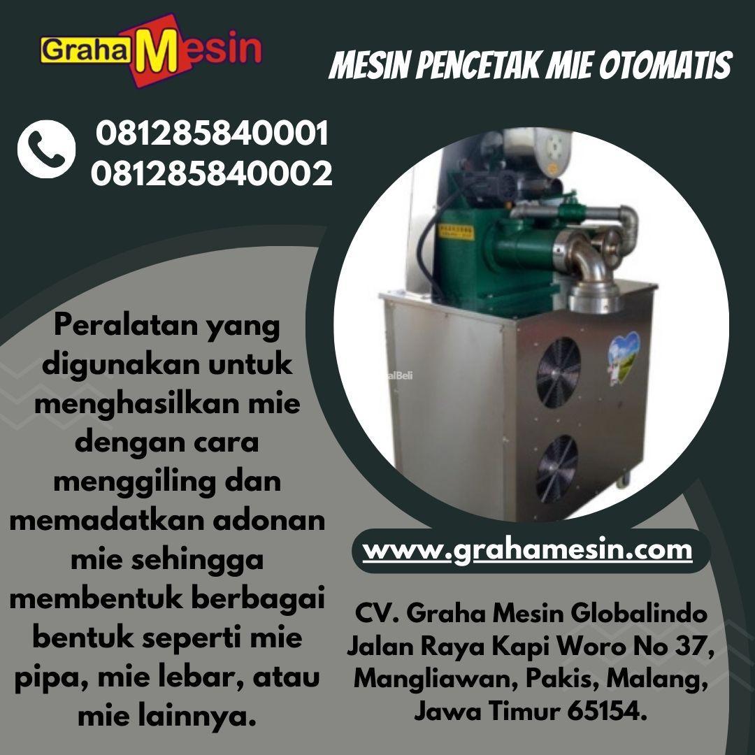 Mesin cetak Mie otomatis Graha mesin