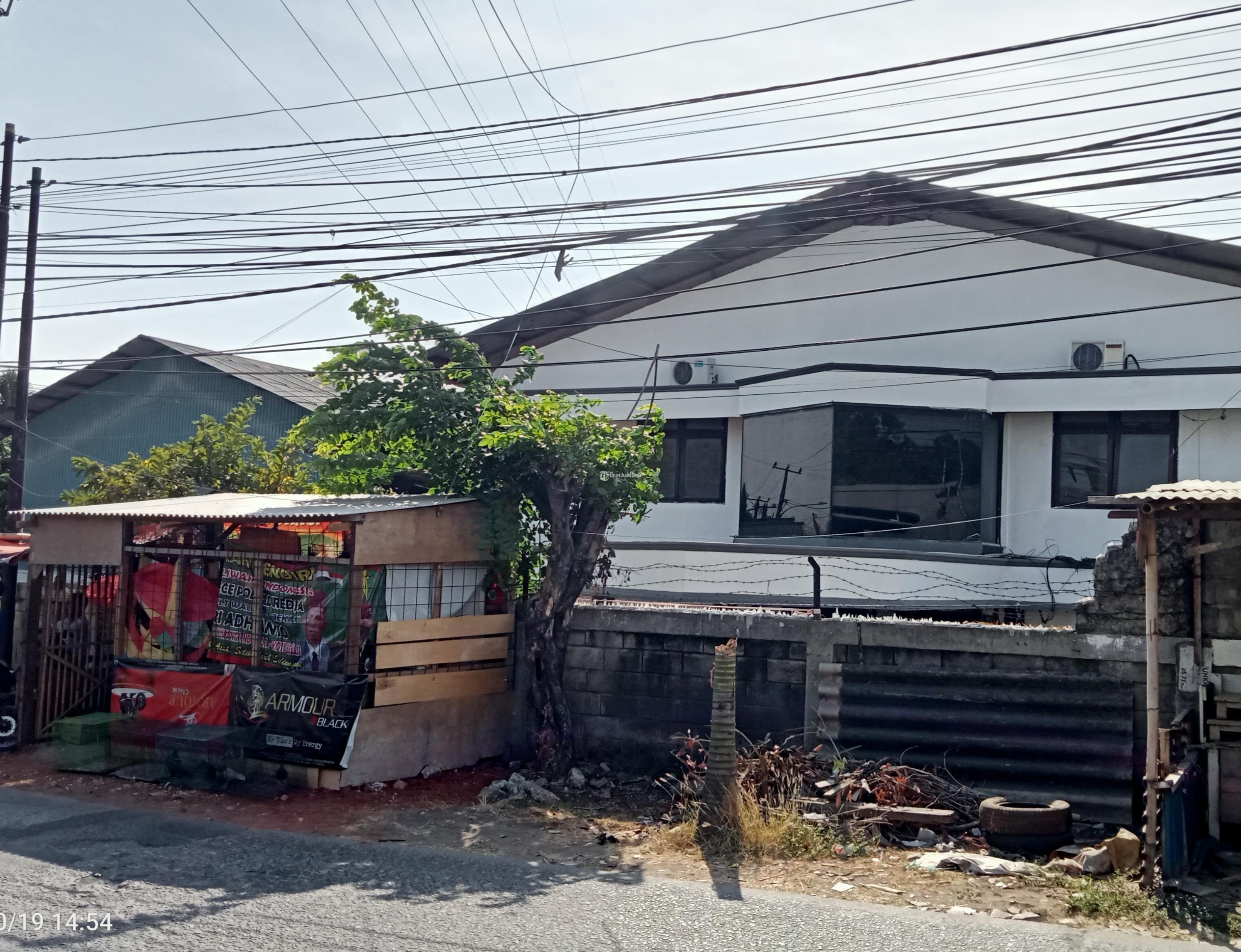 Dijual Gudang LT 2348m2 LB 1630m2 Surat SHM Rawalumbu - Bekasi