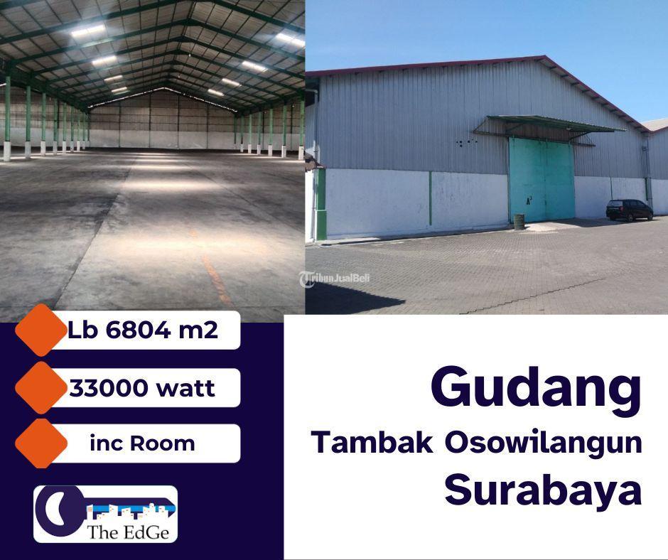 Gudang Tambak Osowilangun 9 Menit dari Gerbang Tol