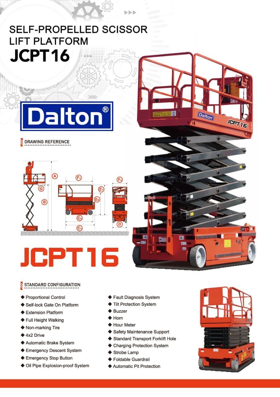 SCISSOR LIFT JCPT 16 METER