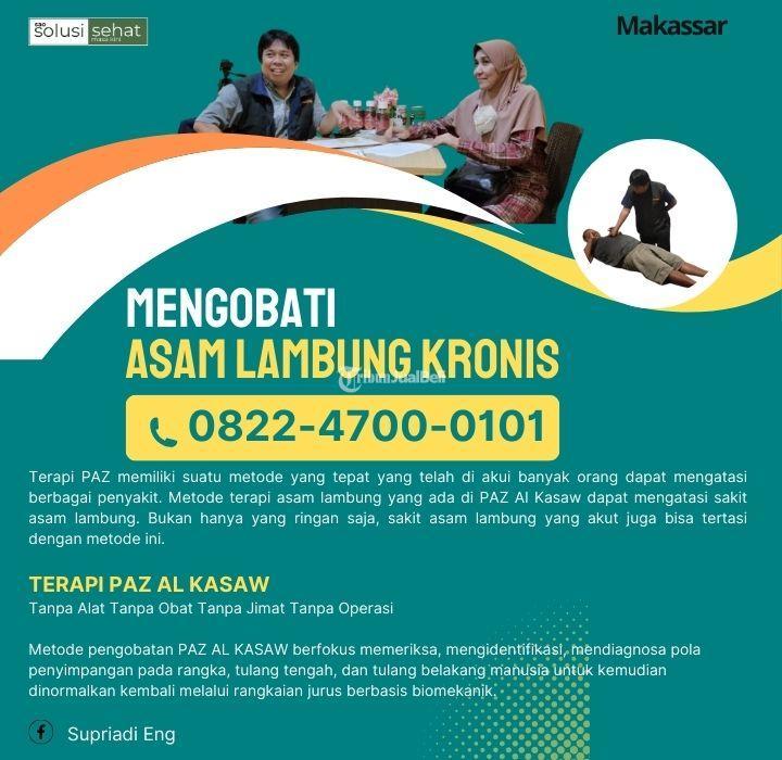 SEHAT ALAMI 082247000101 TANPA OPERASI Mengobati Asam Lambung Kronis di Makassar